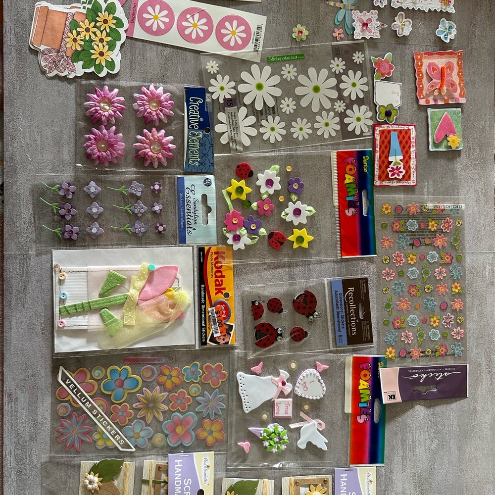 Colorful Assorted Craft Stickers
